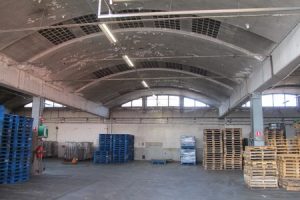 Schaaldak magazijn Campina Eindhoven