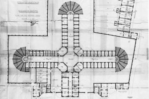 Huis van bewaring II Plattegrond begane grond