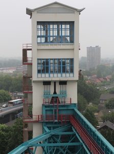 Bovenzijde heftoren Algerakering