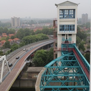 Zicht over schuif Hollandse IJsselkering